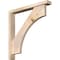 Ekena Millwork Westlake Block Smooth Bracket w/ Offset Brace, Douglas Fir, 3 1/2"W x 26"D x 26"H BKT0402X26X26WTL05SDF - alternate 1